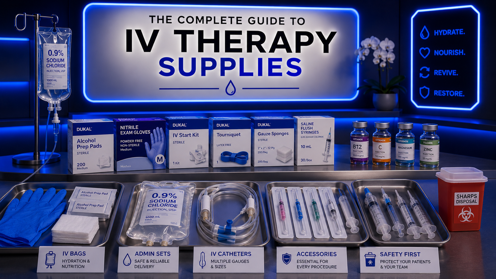 The Complete Guide to IV Therapy Supplies