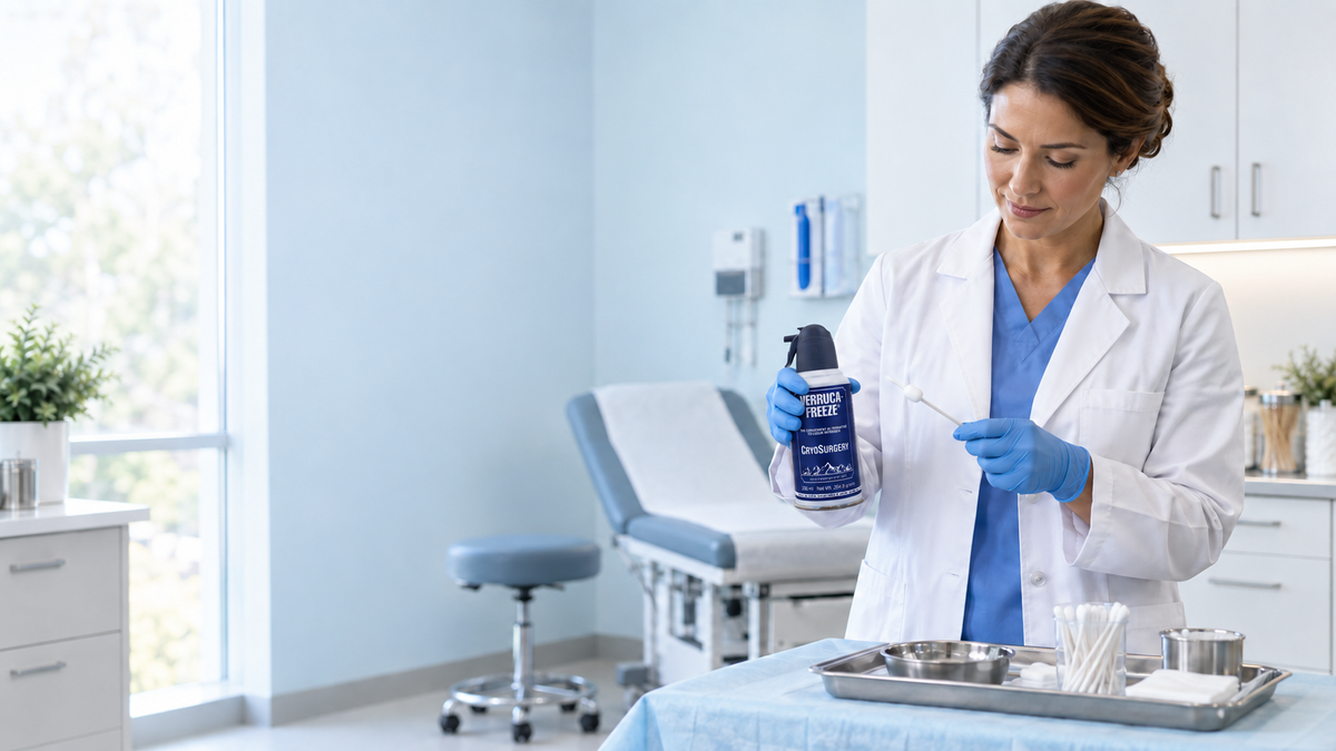 Verruca Freeze Cryosurgery Products Are Now Available at MohawkPlus