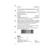 IV Bags Sodium Chloride 0.9% NACL 1000ml BD-1727170107 Product Label
