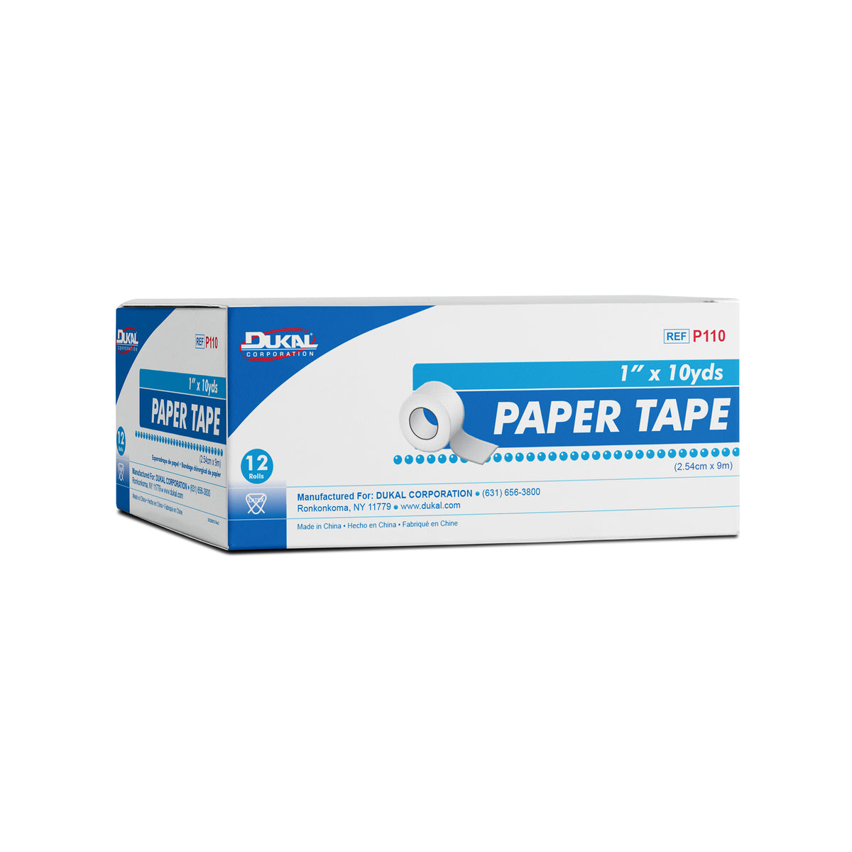 Dukal P110 microporous paper tape for medical dressing securement
