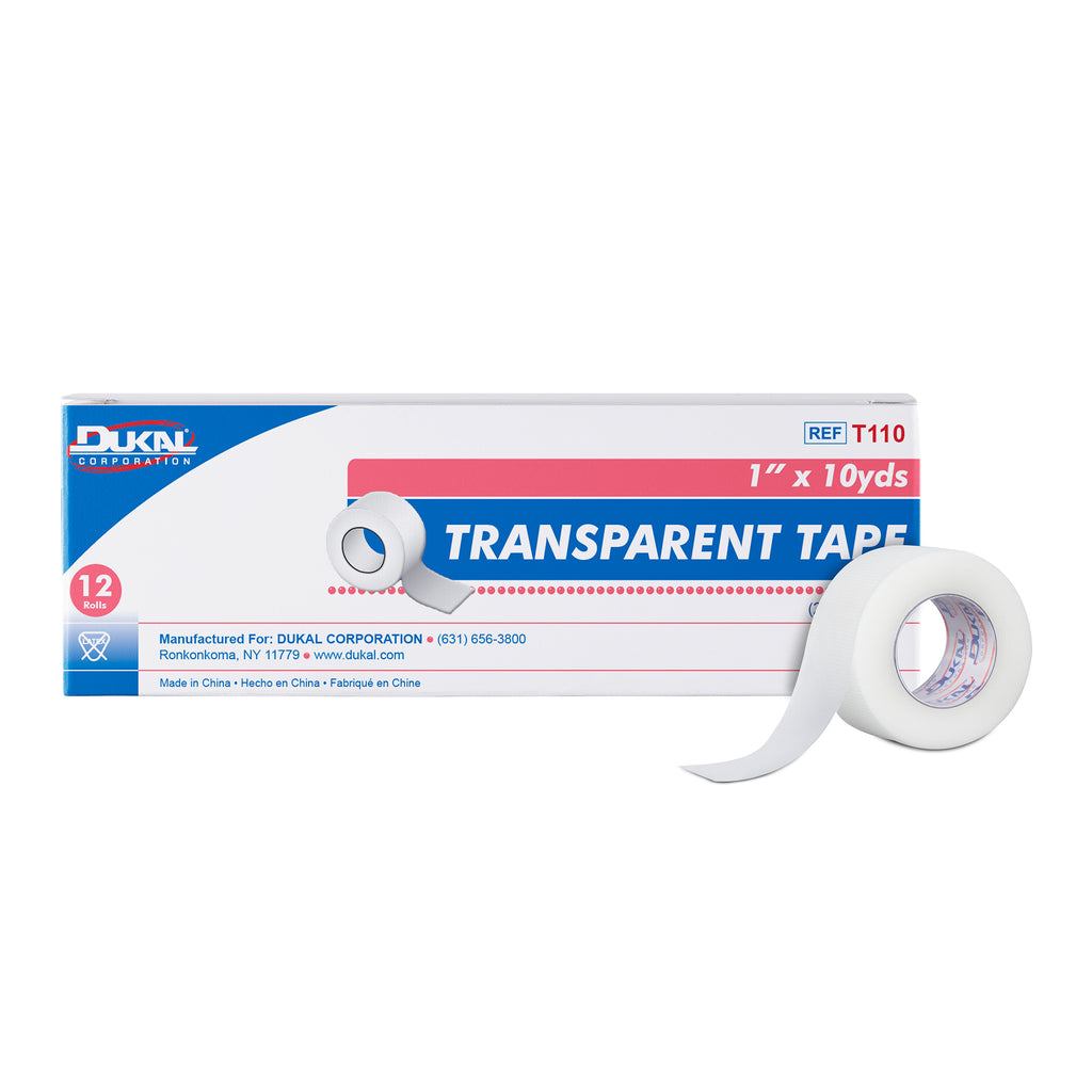 Dukal T110 porous transparent tape with bi-directional perforations