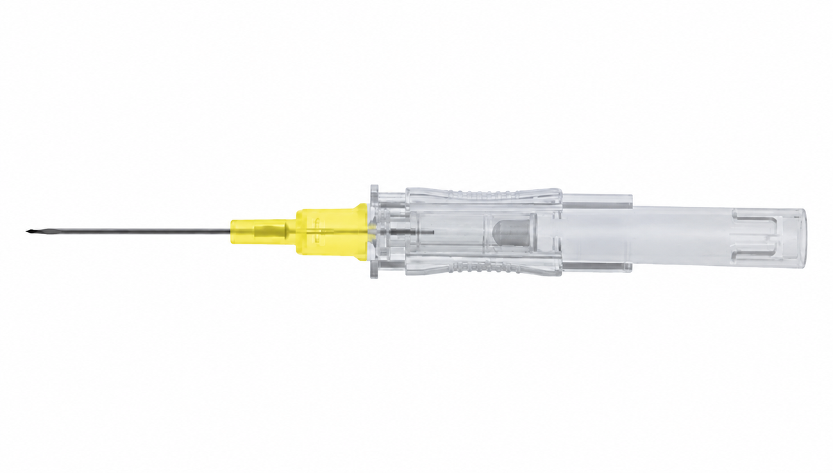 Image alt text
ICU Medical 3063 ProtectIV Plus 24 gauge x three-quarter inch yellow safety IV catheter