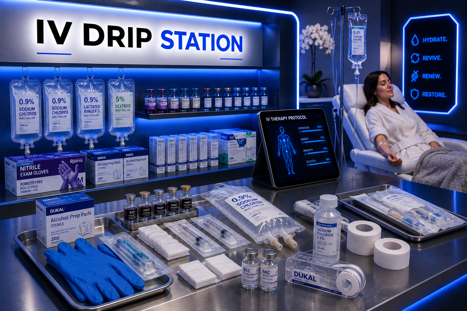 Shop for Wellness, IV and Med Spa Supplies at MohawkPlus