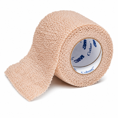 3M Coban 1582 tan self-adherent wrap 2 inch x 5 yard